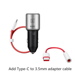 Original OnePlus Warp Charge 30 Car Charger