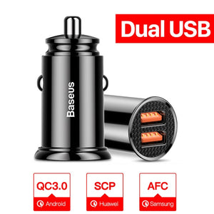 USB Car Charger For iPhone Xiaomi Huawei